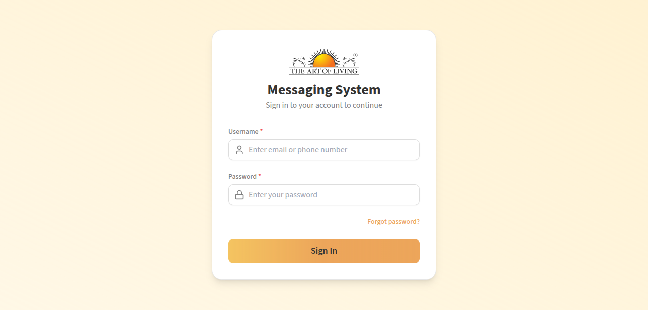 Messaging Admin